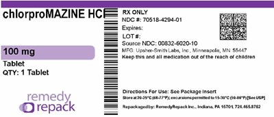 Mm2 (Chlorpromazine HCl 100mg 70518 4294 01)